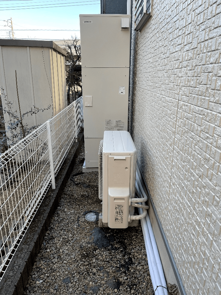 栃木県矢板市片岡エコキュート交換工事H様