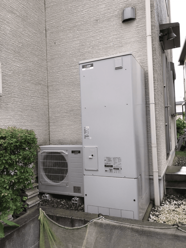群馬県桐生市織姫町エコキュート交換工事K様