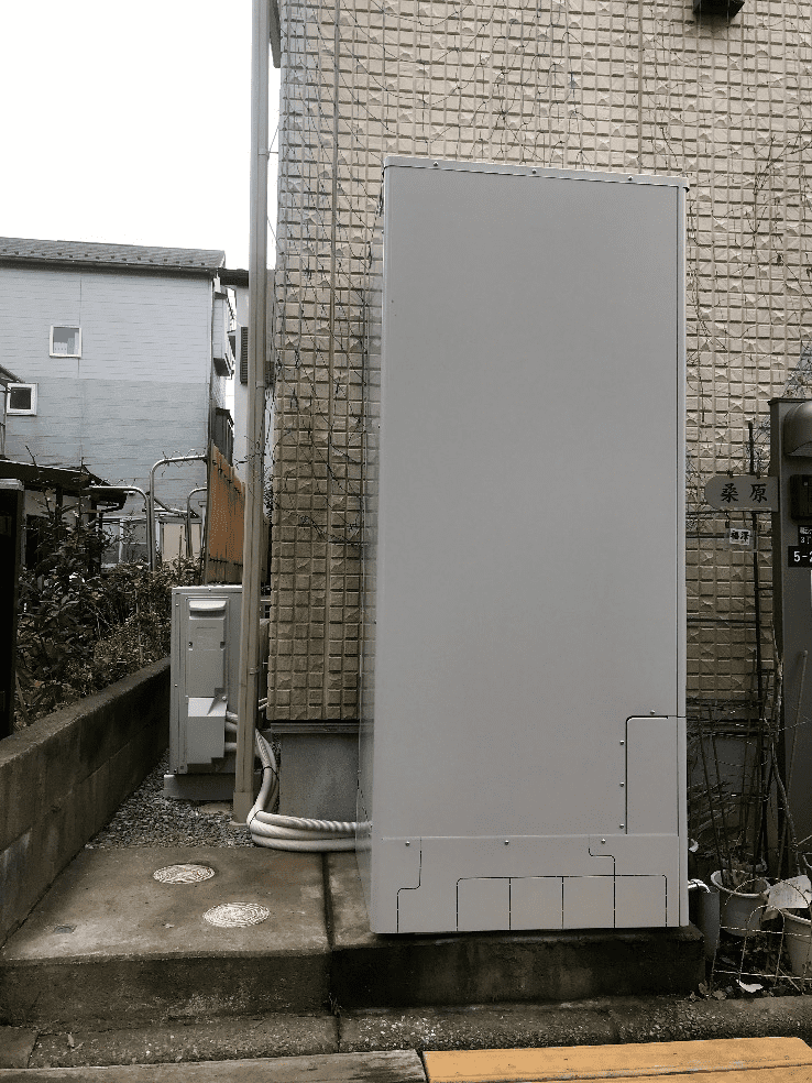 群馬県邑楽郡邑楽町秋妻エコキュート交換工事E様