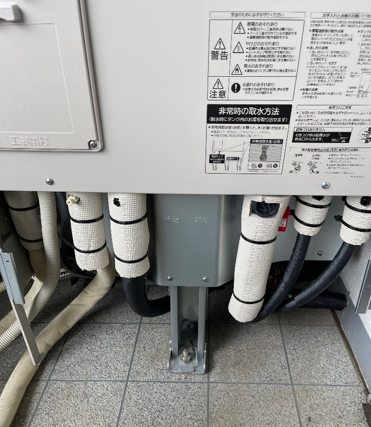 三菱エコキュートSRT-HP30WD4から三菱エコキュートSRT-W305D 