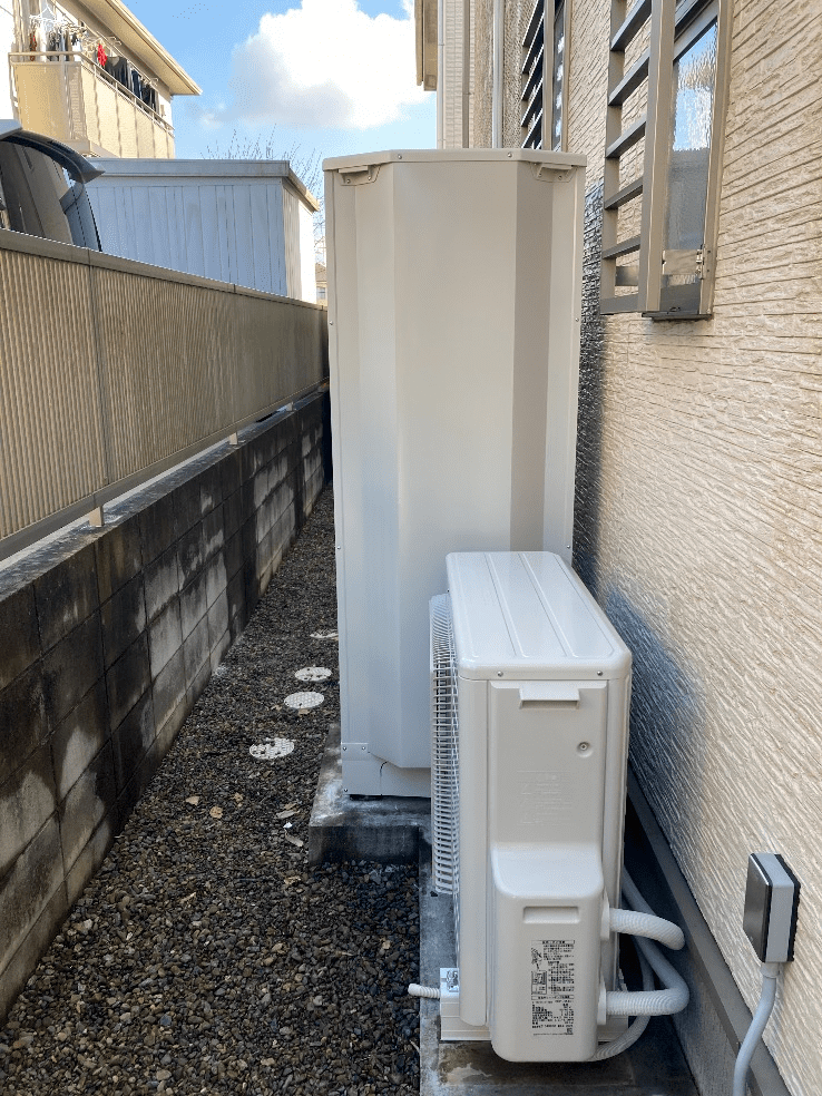 大阪府交野市妙見東エコキュート交換工事E様