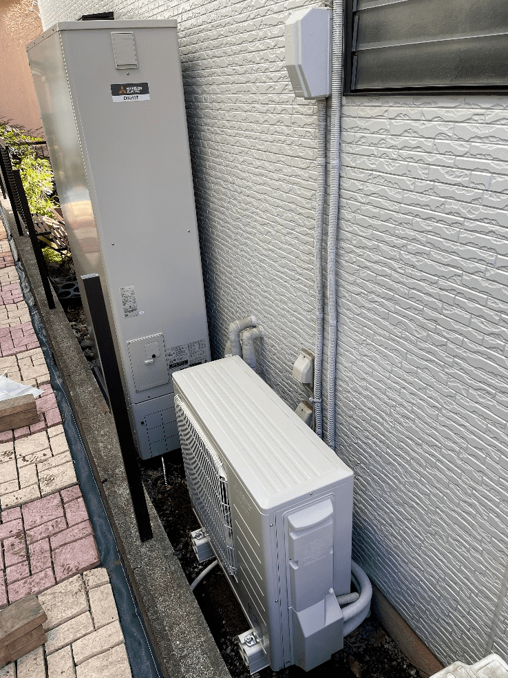 大阪府南河内郡太子町葉室エコキュート交換工事F様