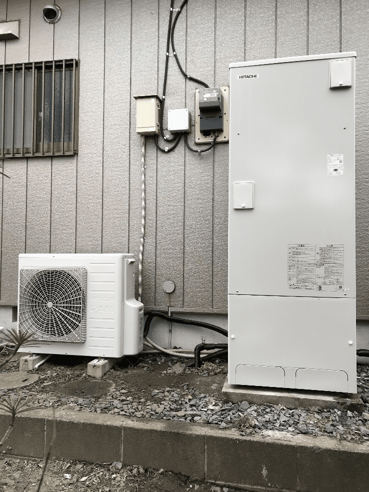 大阪府泉佐野市大西エコキュート交換工事M様