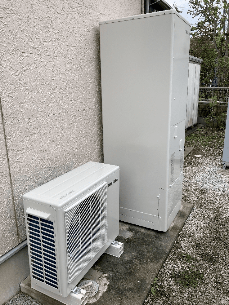 大阪府泉南郡熊取町大久保東エコキュート交換工事S様