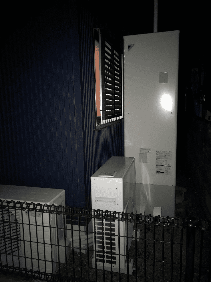 大阪府泉大津市板原エコキュート交換工事O様