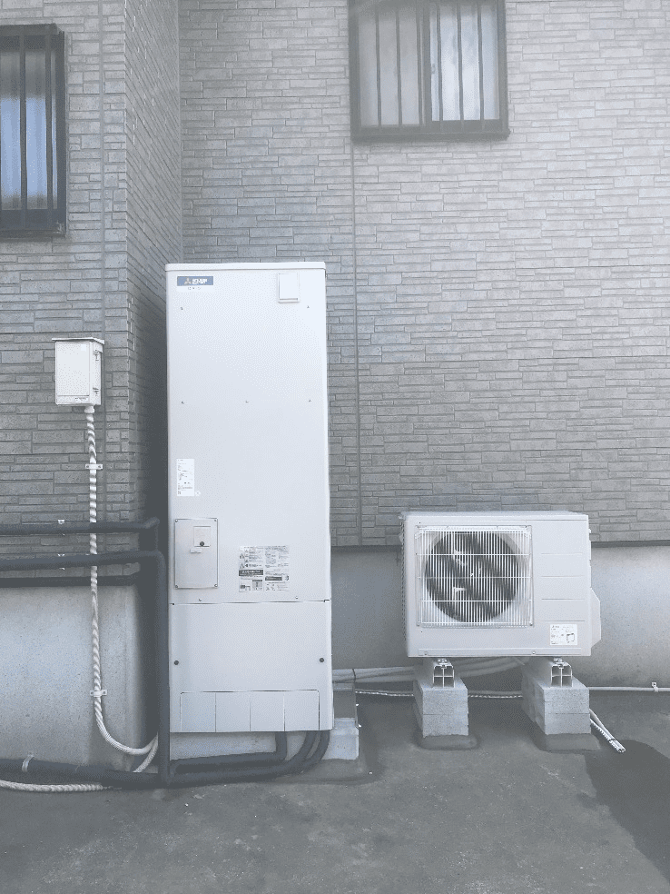 大阪府茨木市上泉町エコキュート交換工事A様