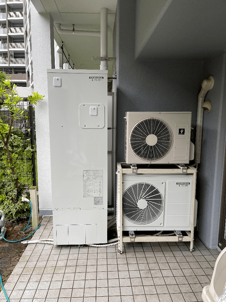 東京都西東京市芝久保町エコキュート交換工事M様