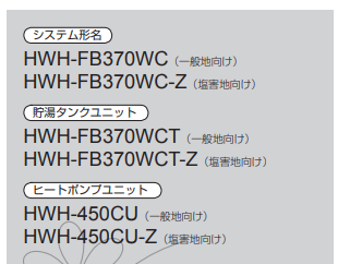 東芝のHWH-FB370WCのエコキュート交換、修理、取替えをご検討の方へ