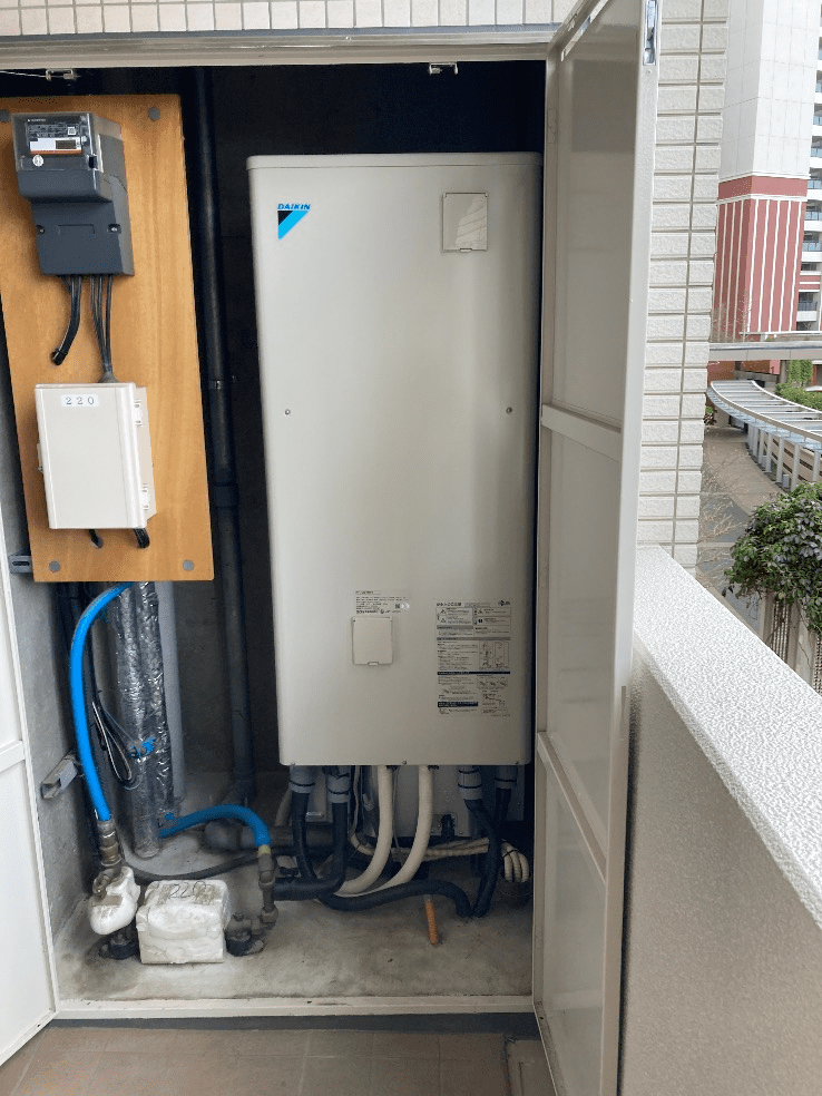 千葉県流山市おおたかの森南エコキュート交換工事S様