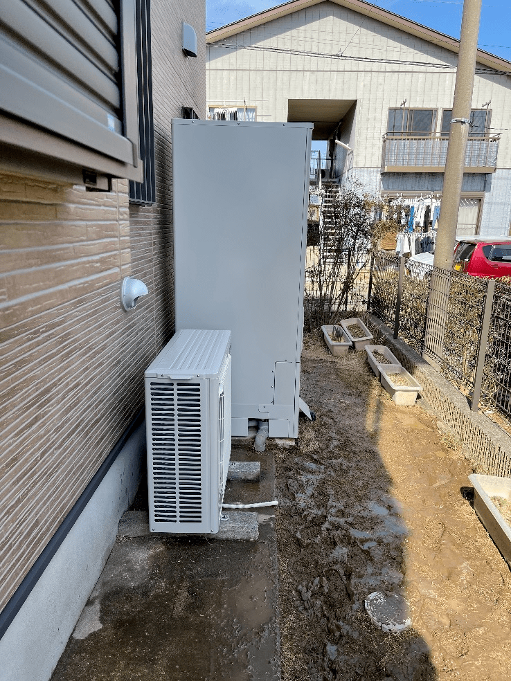 大阪府吹田市内本町エコキュート交換工事F様