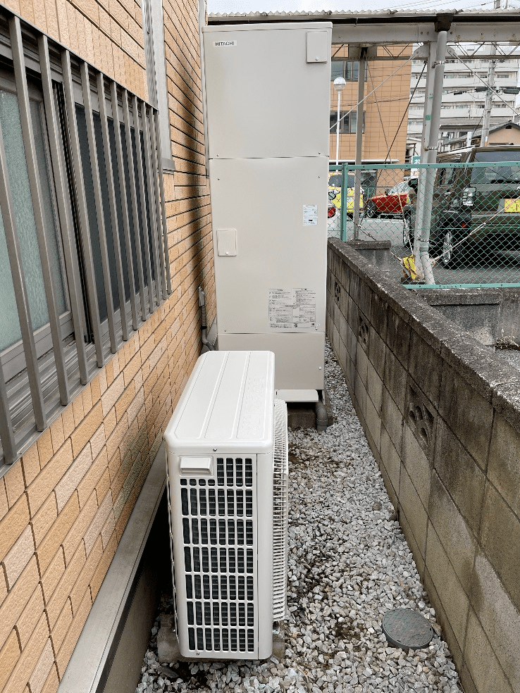 大阪府東大阪市出雲井町エコキュート交換工事O様