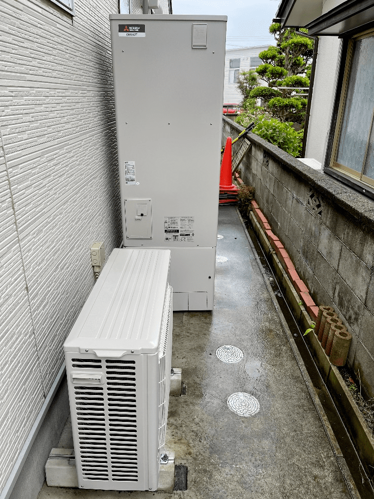 京都府京丹後市網野町下岡エコキュート交換工事K様
