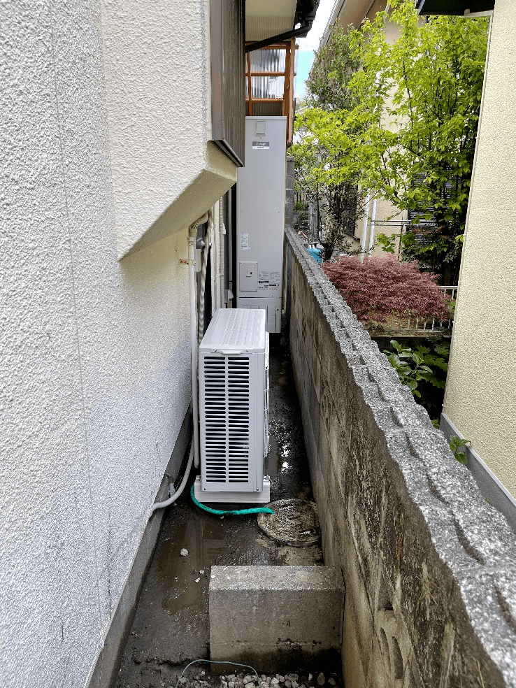 京都府京丹後市大宮町奥大野エコキュート交換工事N様