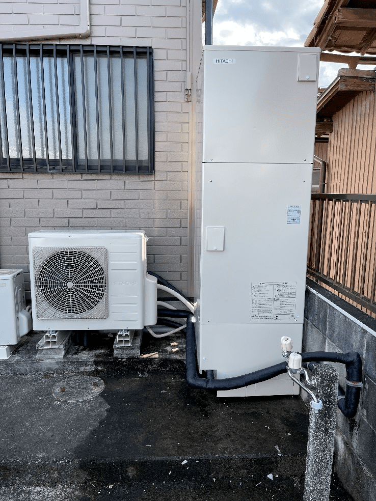 京都府相楽郡和束町南エコキュート交換工事T様