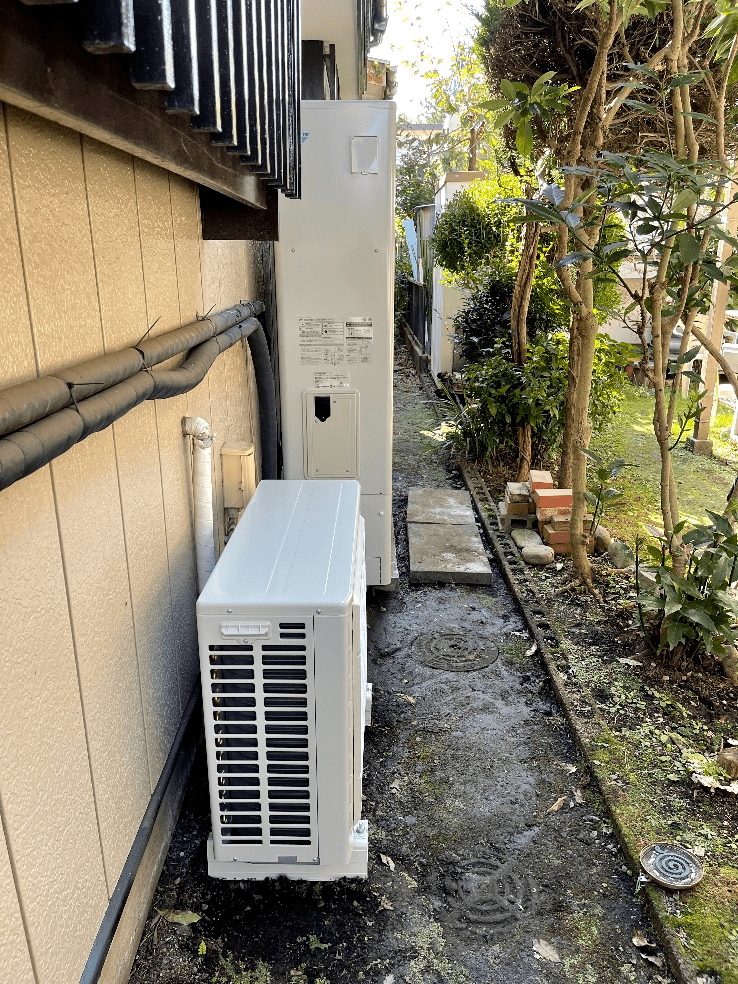 京都府綴喜郡井出町多賀エコキュート交換工事E様