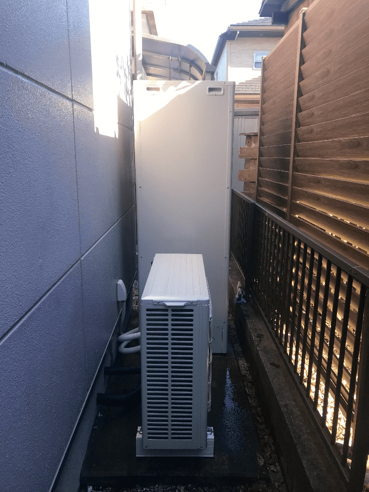 京都府綾部市岡安町エコキュート交換工事S様