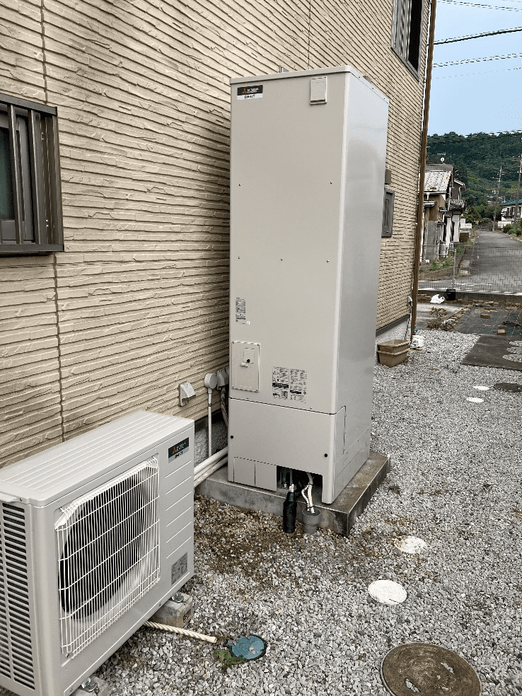 埼玉県比企郡嵐山町志賀エコキュート交換工事M様