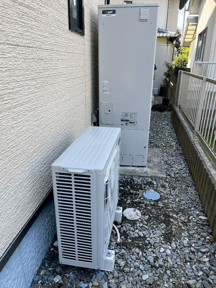 東京都多摩市一ノ宮エコキュート交換工事N様