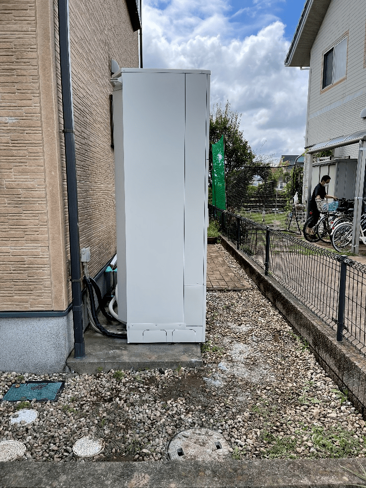 兵庫県丹波篠山市牛ヶ瀬エコキュート交換工事I様