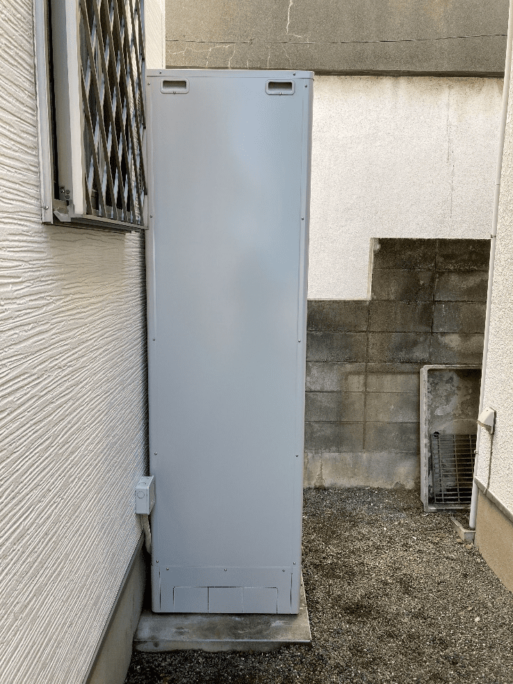 兵庫県加西市大内町エコキュート交換工事M様