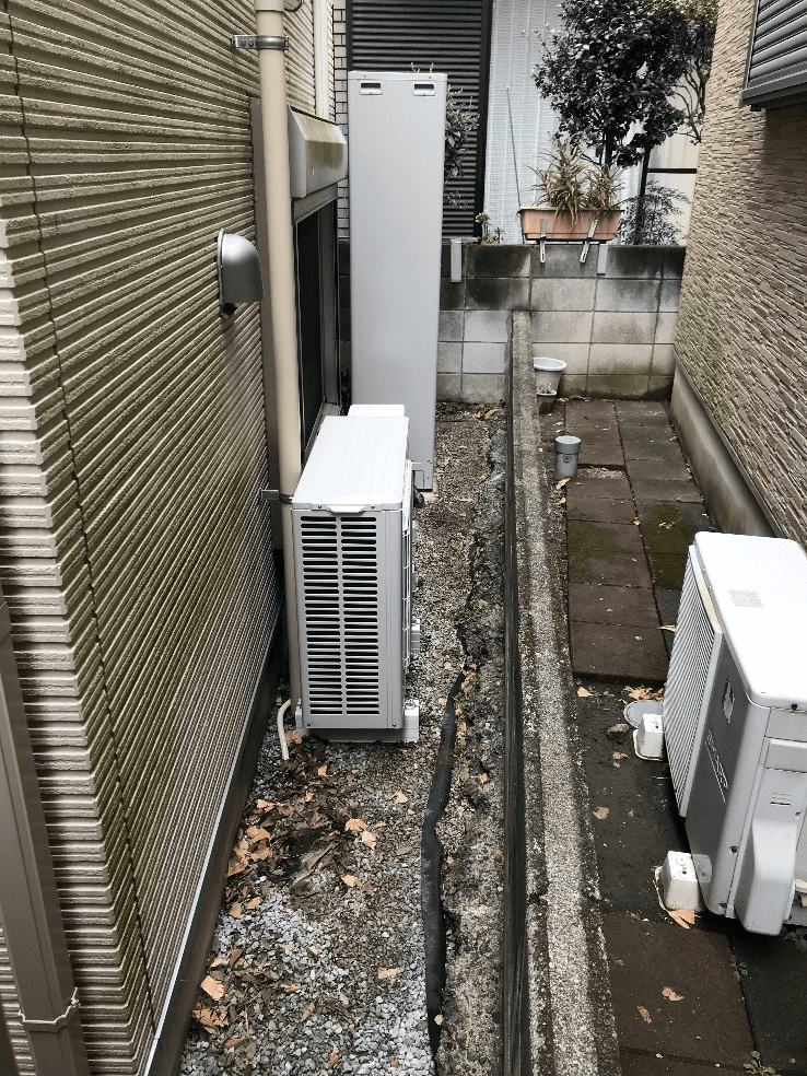 兵庫県淡路市仮屋エコキュート交換工事W様