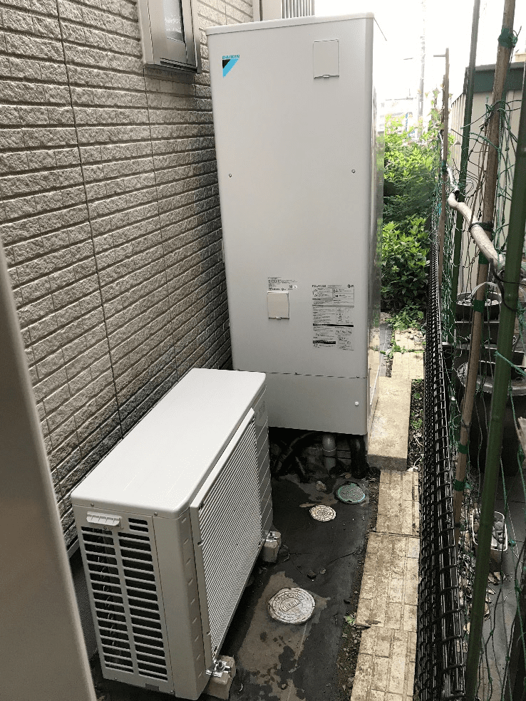 兵庫県神戸市灘区王子町エコキュート交換工事G様