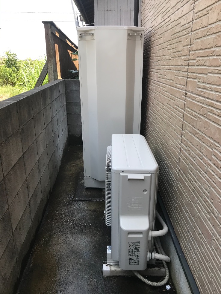 兵庫県神戸市灘区大石東町エコキュート交換工事I様