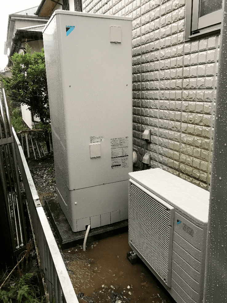 兵庫県神戸市須磨区権現町エコキュート交換工事W様