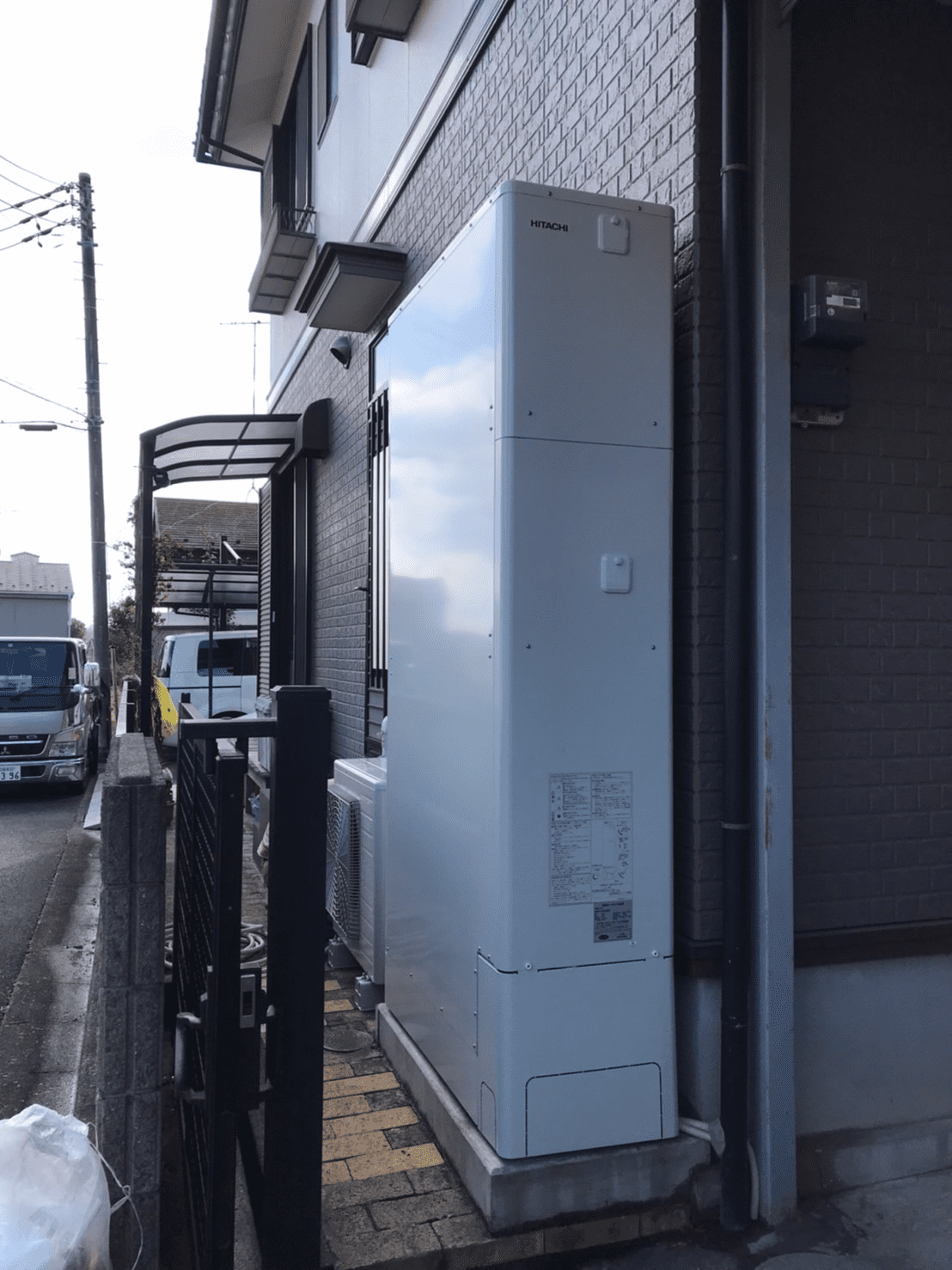 兵庫県芦屋市川西町エコキュート交換工事E様