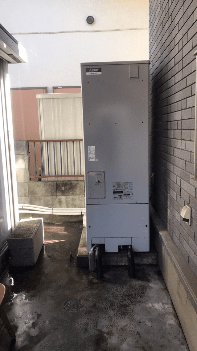 兵庫県芦屋市三条町エコキュート交換工事H様