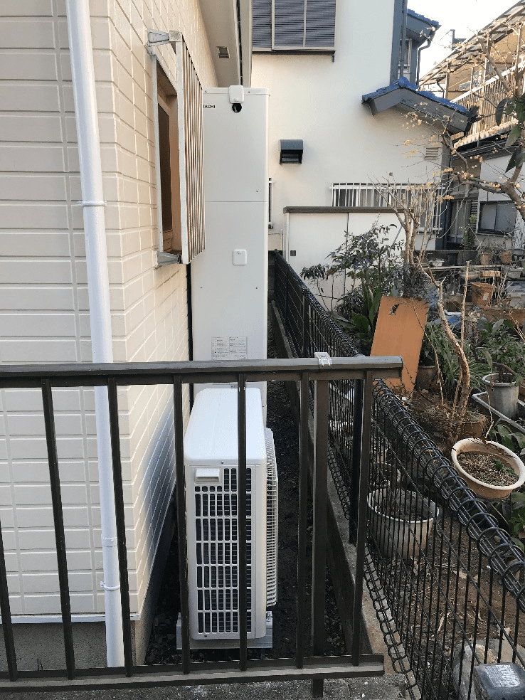 兵庫県芦屋市清水町エコキュート交換工事Y様