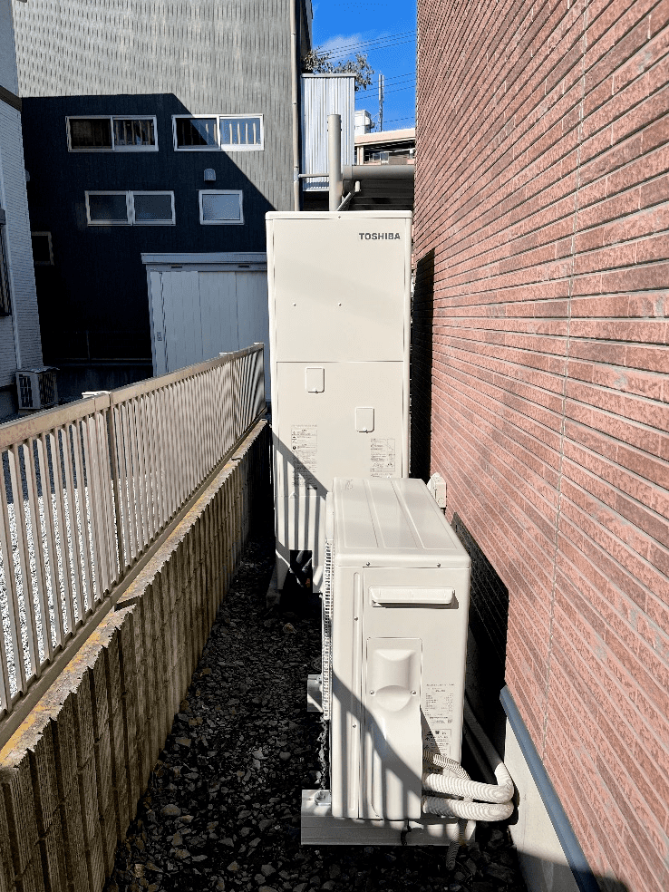 兵庫県西宮市池田町エコキュート交換工事G様