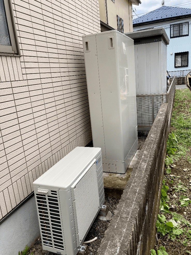 兵庫県赤穂郡上郡町中野エコキュート交換工事H様