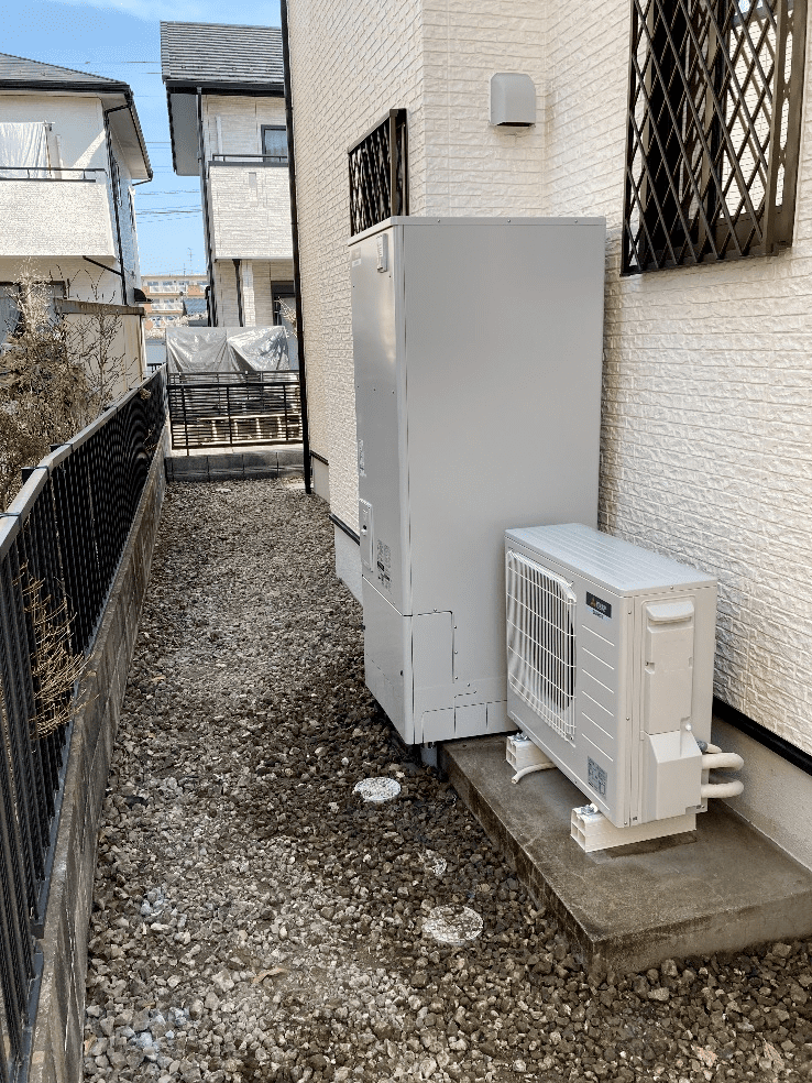 兵庫県赤穂郡上郡町尾長谷エコキュート交換工事M様