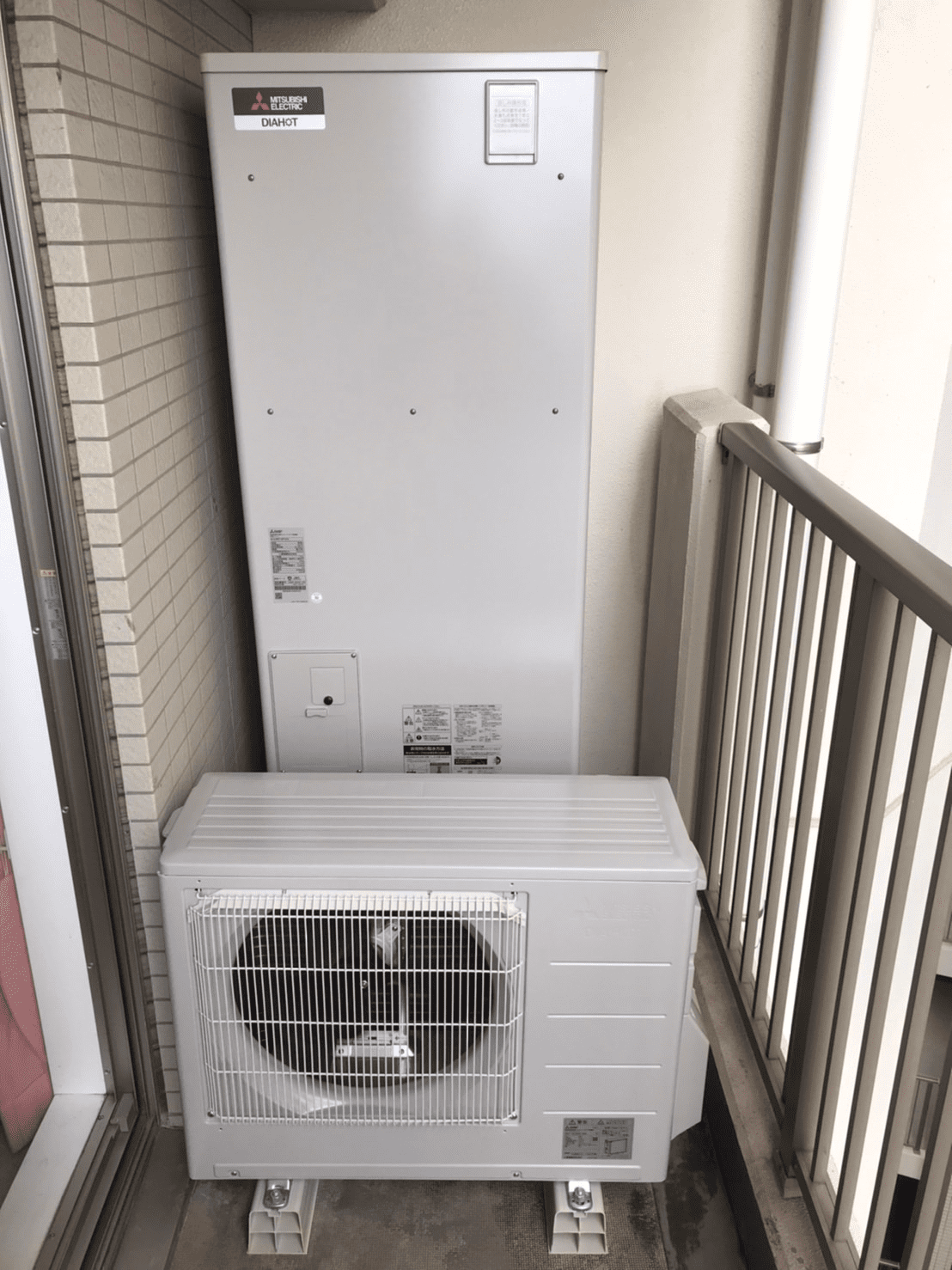 千葉県千葉市稲毛区天台エコキュート交換工事K様