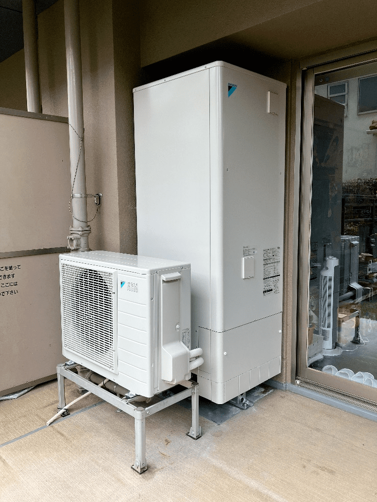 東京都東大和市桜ヶ丘エコキュート交換工事A様