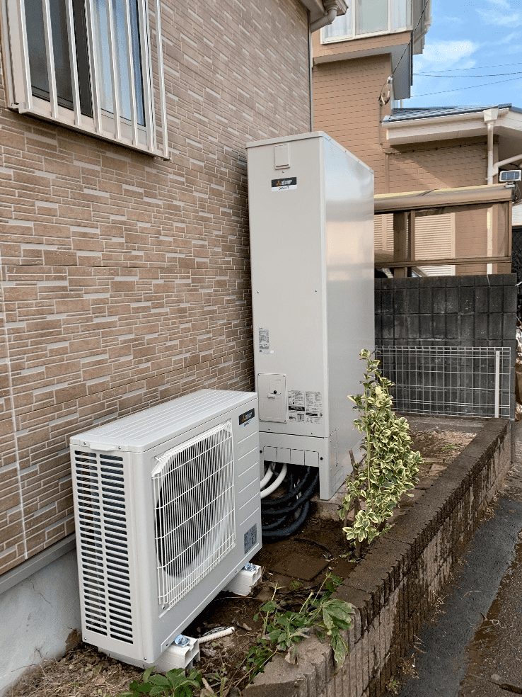 兵庫県南あわじ市志知難波エコキュート交換工事H様
