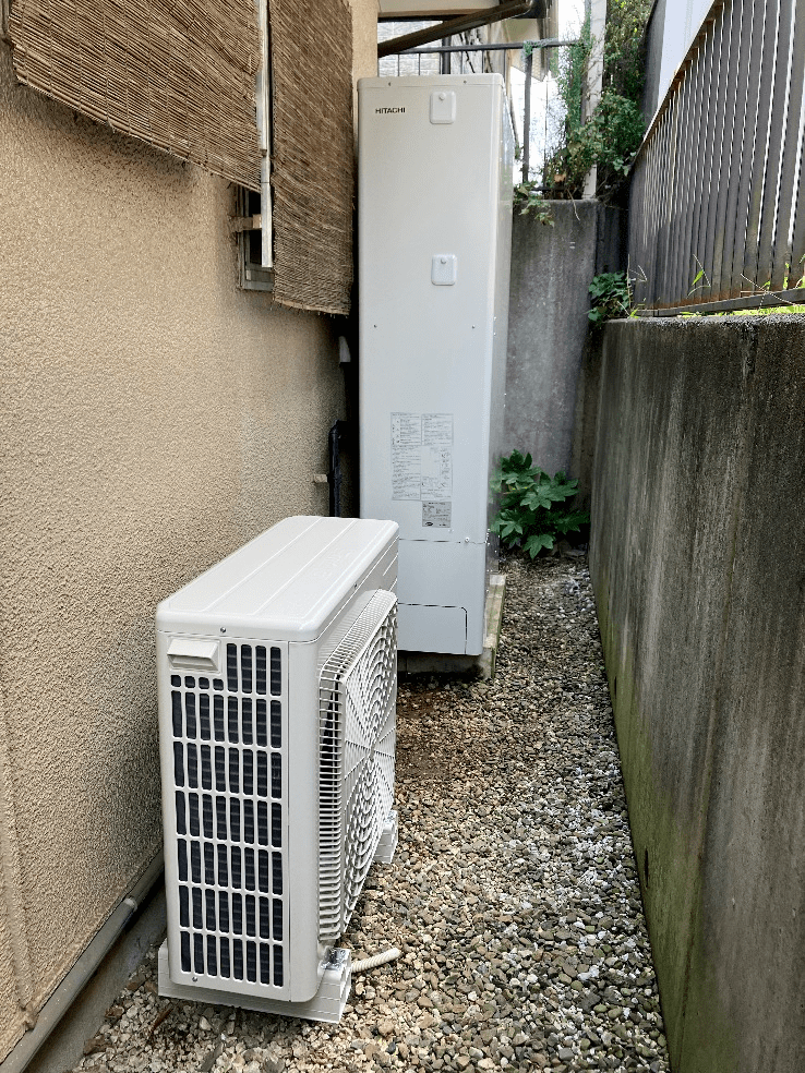 埼玉県入間市小谷田エコキュート交換工事O様