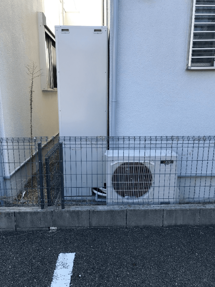 福岡県うきは市浮羽町古川エコキュート交換工事E様