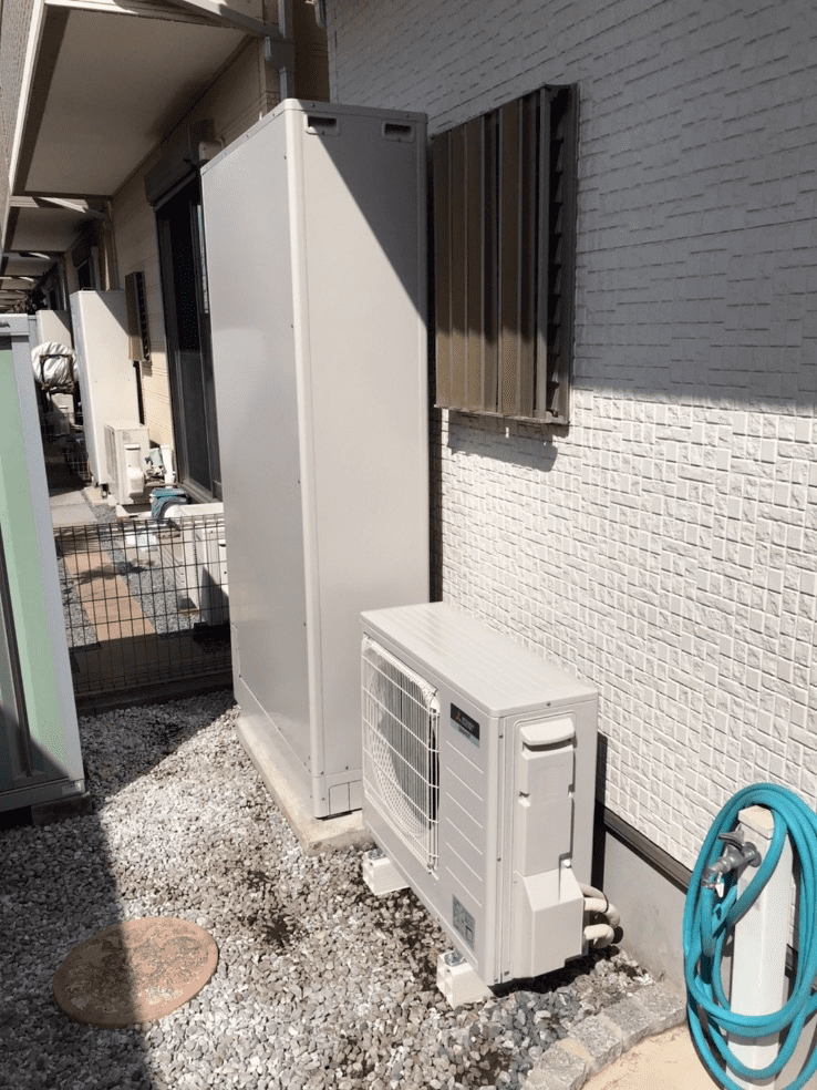 福岡県うきは市浮羽町三春エコキュート交換工事O様