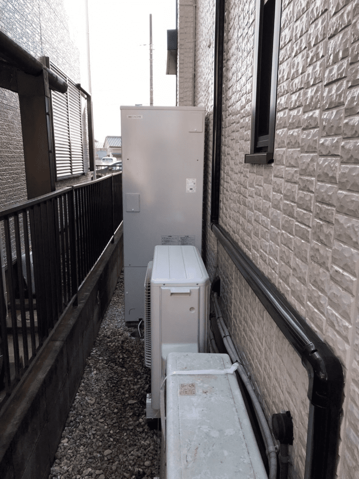 福岡県宗像市赤間ヶ丘エコキュート交換工事F様