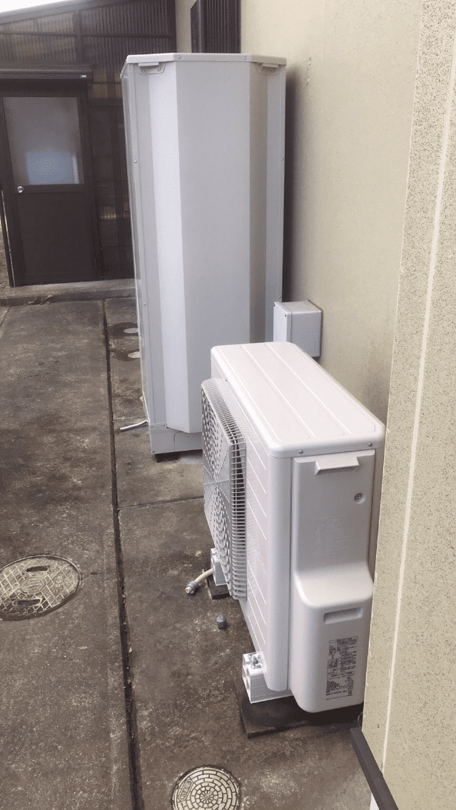 福岡県小郡市大崎エコキュート交換工事M様