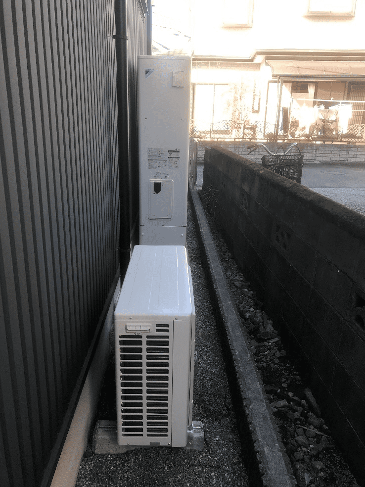 福岡県春日市下白水北エコキュート交換工事S様