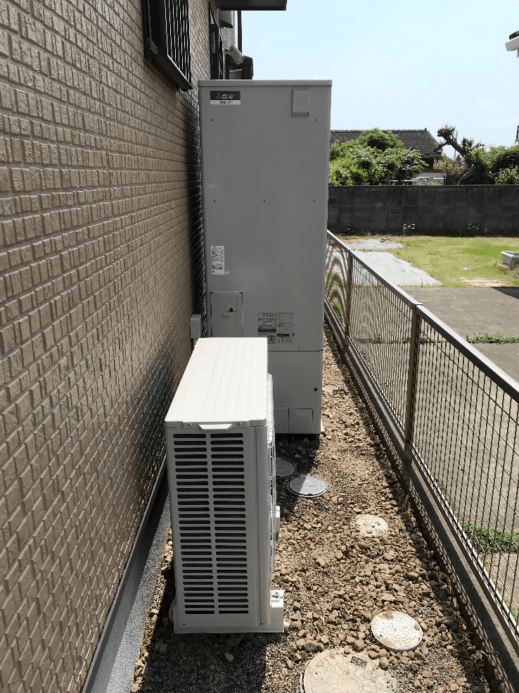 福岡県直方市須崎町エコキュート交換工事K様