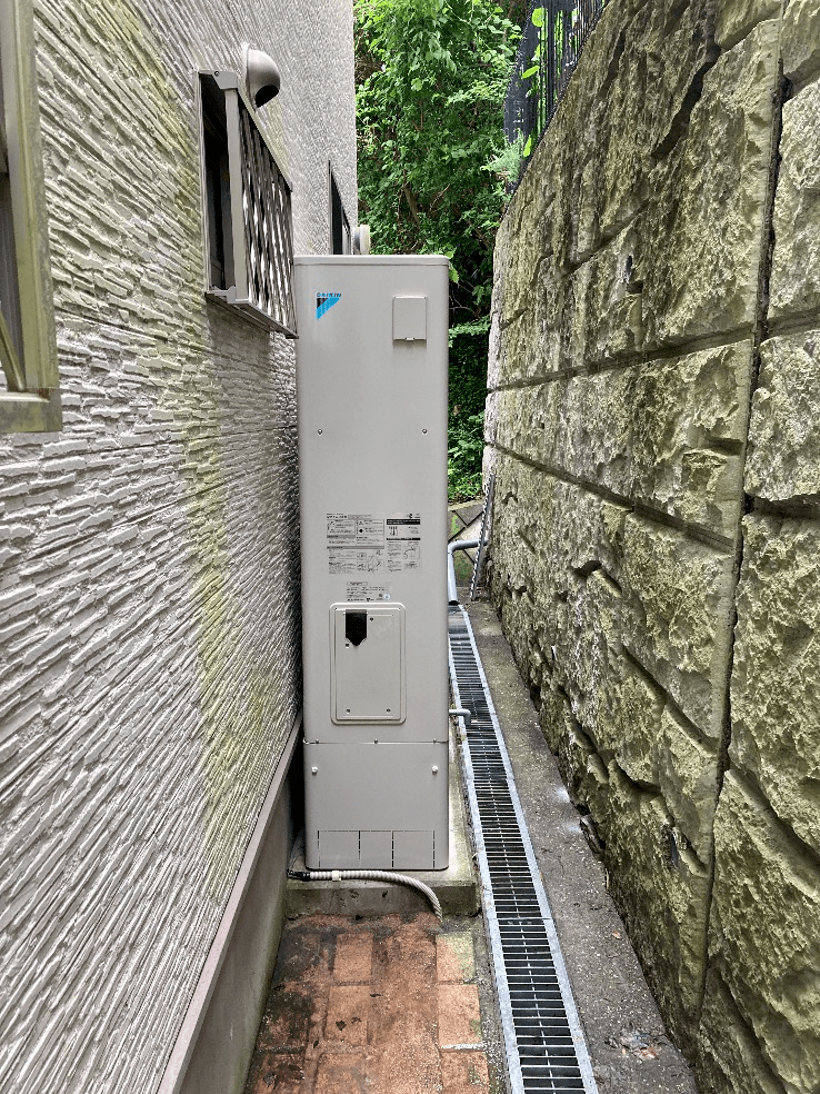福岡県福岡市中央区大宮エコキュート交換工事E様