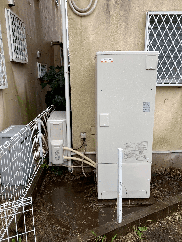 福岡県福岡市東区箱崎エコキュート交換工事E様