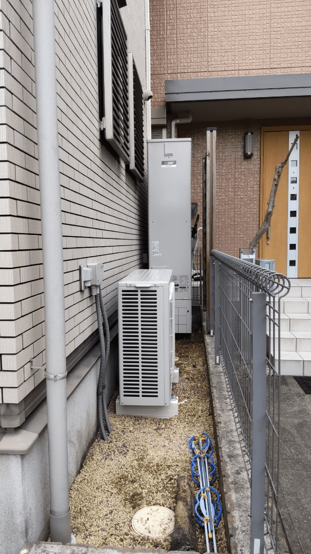 福岡県福岡市西区愛宕南エコキュート交換工事F様