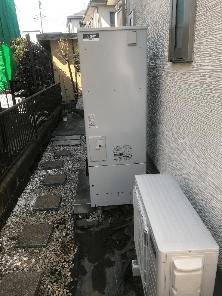 福岡県糟屋郡宇美町宇美エコキュート交換工事K様