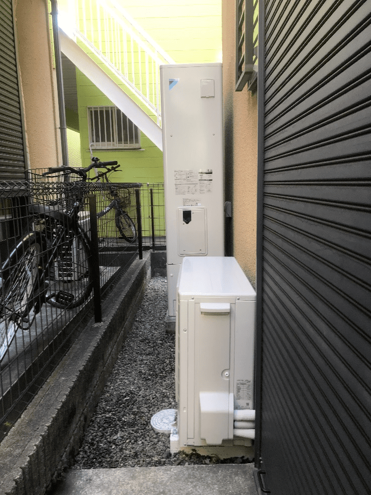 福岡県糟屋郡宇美町明神坂エコキュート交換工事M様