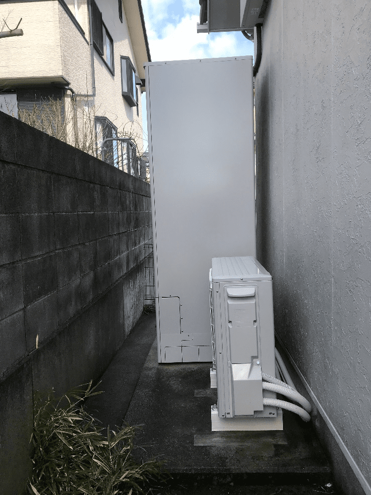 福岡県糟屋郡宇美町井野エコキュート交換工事O様